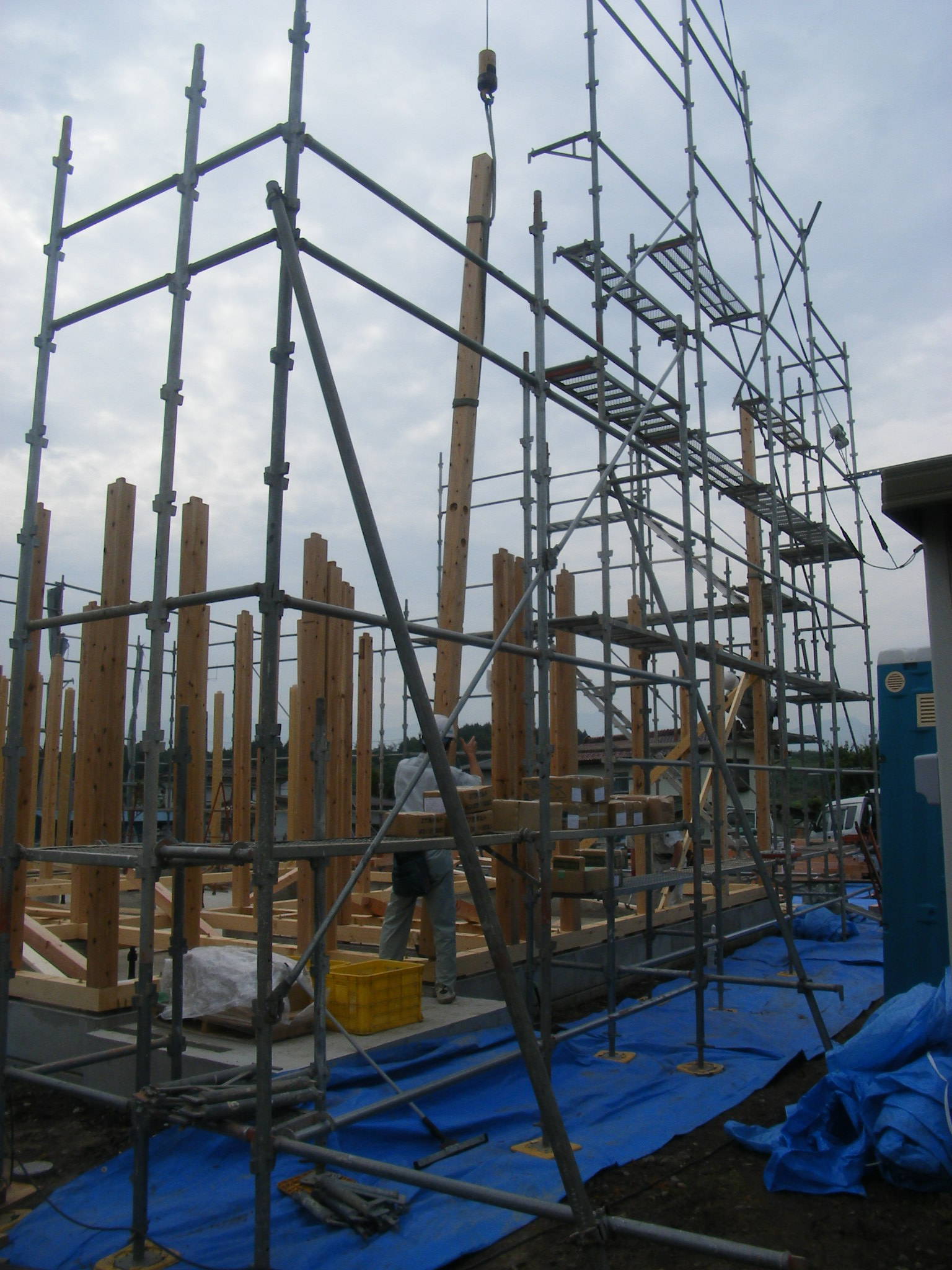 建て方工事