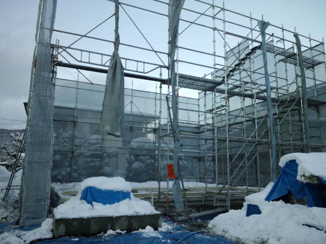 建て方秒読み