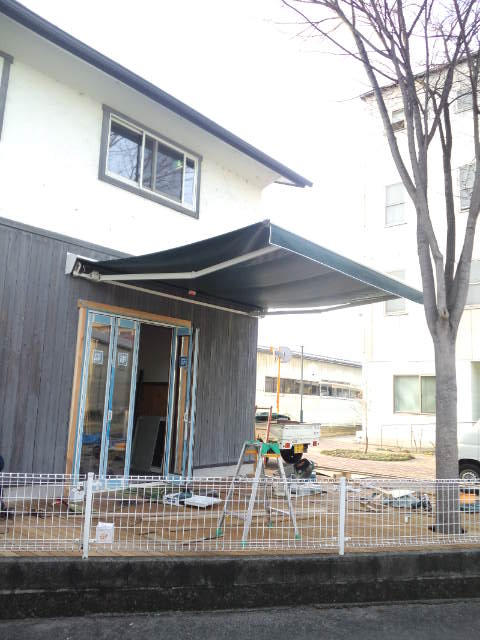 テラス造作完成