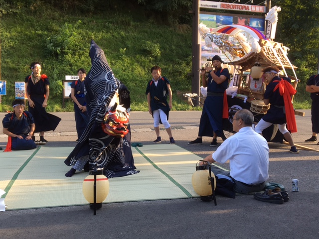 親子の共演